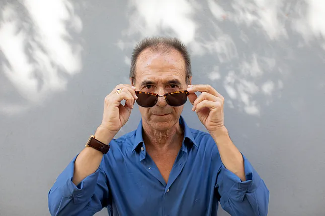 Antonio Labrador en una entrevista para El Mundo